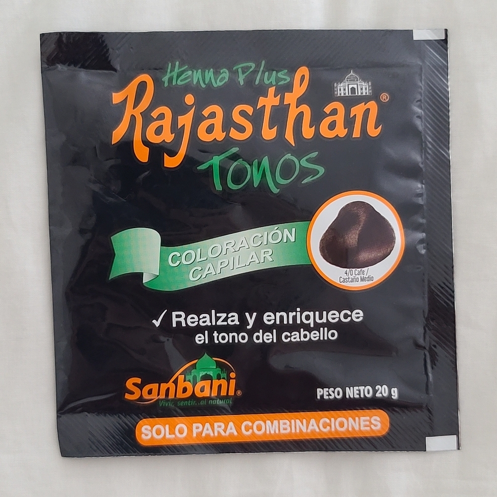 Rajasthan Tonos Brown Henna Plus Hair Treatment & Mask